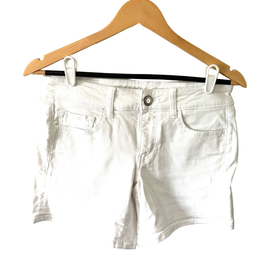American Eagle Outfitters White Jean Shorts